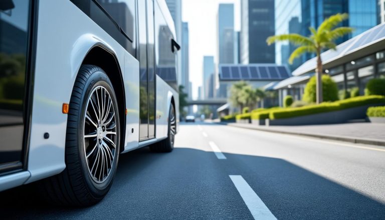michelin lance sa première collection de pneus innovants spécialement conçus pour optimiser les performances et l'autonomie des bus électriques, alliant sécurité et durabilité.