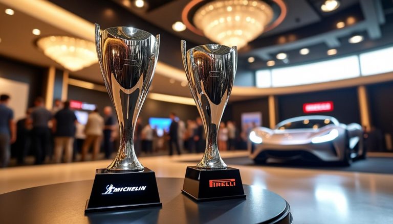 découvrez comment michelin et pirelli ont été récompensés aux automobile awards 2025 pour leur excellence et leurs innovations révolutionnaires dans l'industrie automobile.