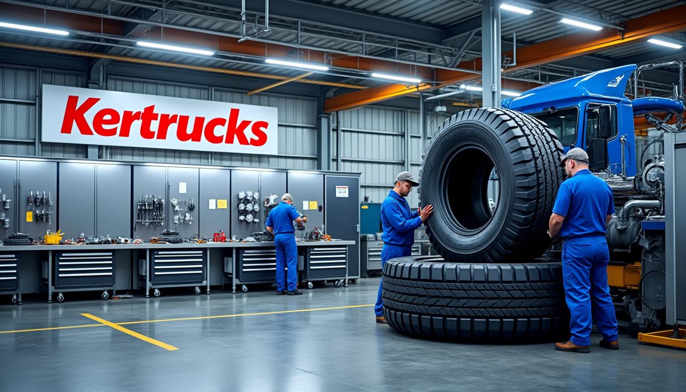 découvrez le partenariat entre kertrucks et soreval, spécialiste du rechapage, pour offrir des solutions innovantes et durables dans le secteur du transport.
