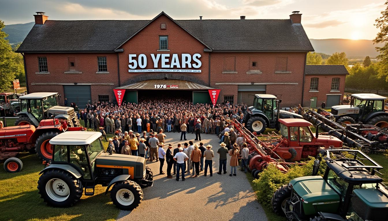 découvrez la célébration exceptionnelle des 50 ans d'excellence agricole d'agri center, un événement grandiose mettant à l'honneur innovation et tradition.