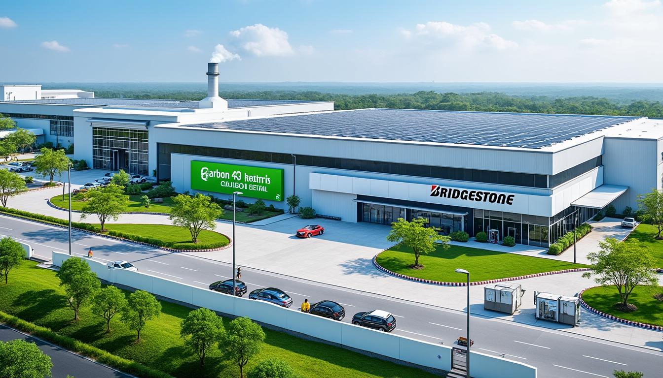 bridgestone franchit une étape majeure en inde en rendant son usine neutre en carbone, démontrant son engagement envers la durabilité et la protection de l'environnement.